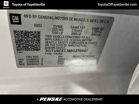 Used 2021 GMC Sierra 1500 Denali w/ Technology Package AWD/4WD image 33