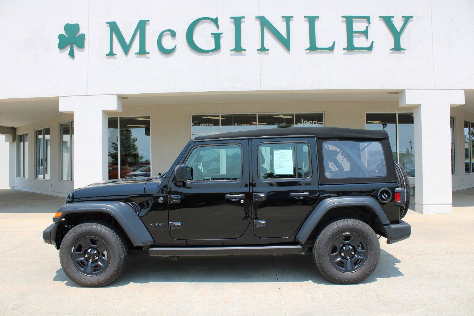 Certified 2024 Jeep Wrangler Unlimited Sport AWD/4WD image 1
