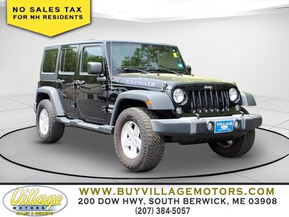 Used 2016 Jeep Wrangler Unlimited Sport w/ Quick Order Package 24S