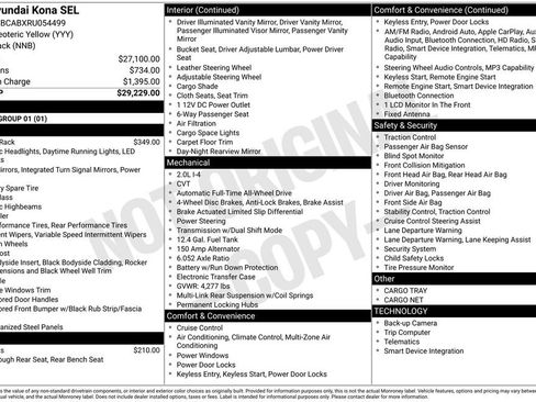 Used 2024 Hyundai Kona SEL image 34