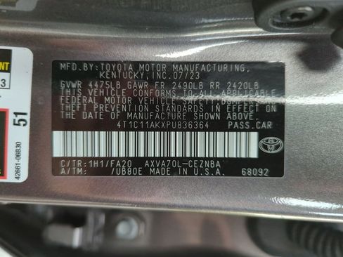 Used 2023 Toyota Camry LE image 15