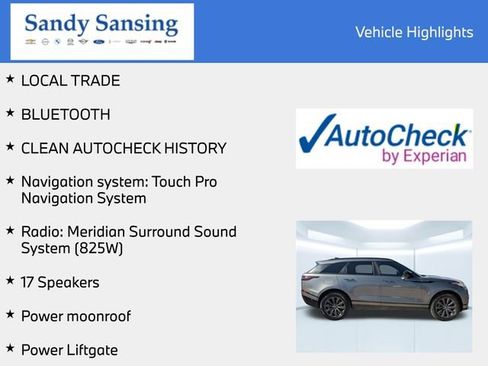 Used 2018 Land Rover Range Rover Velar R-Dynamic SE image 7