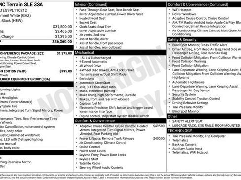 Used 2023 GMC Terrain SLE w/ Driver Convenience Package image 24