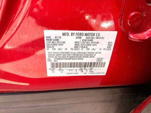 Used 2023 Ford Explorer XLT w/ Equipment Group 202A RWD image 60