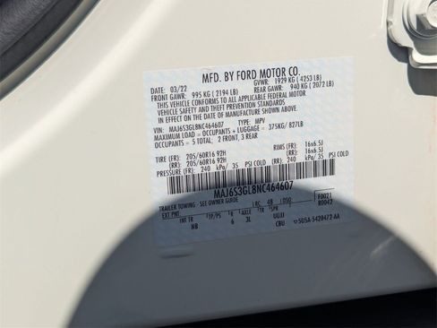 Used 2022 Ford EcoSport SE w/ SE Convenience Package image 29