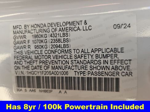 Used 2025 Honda Accord LX image 41