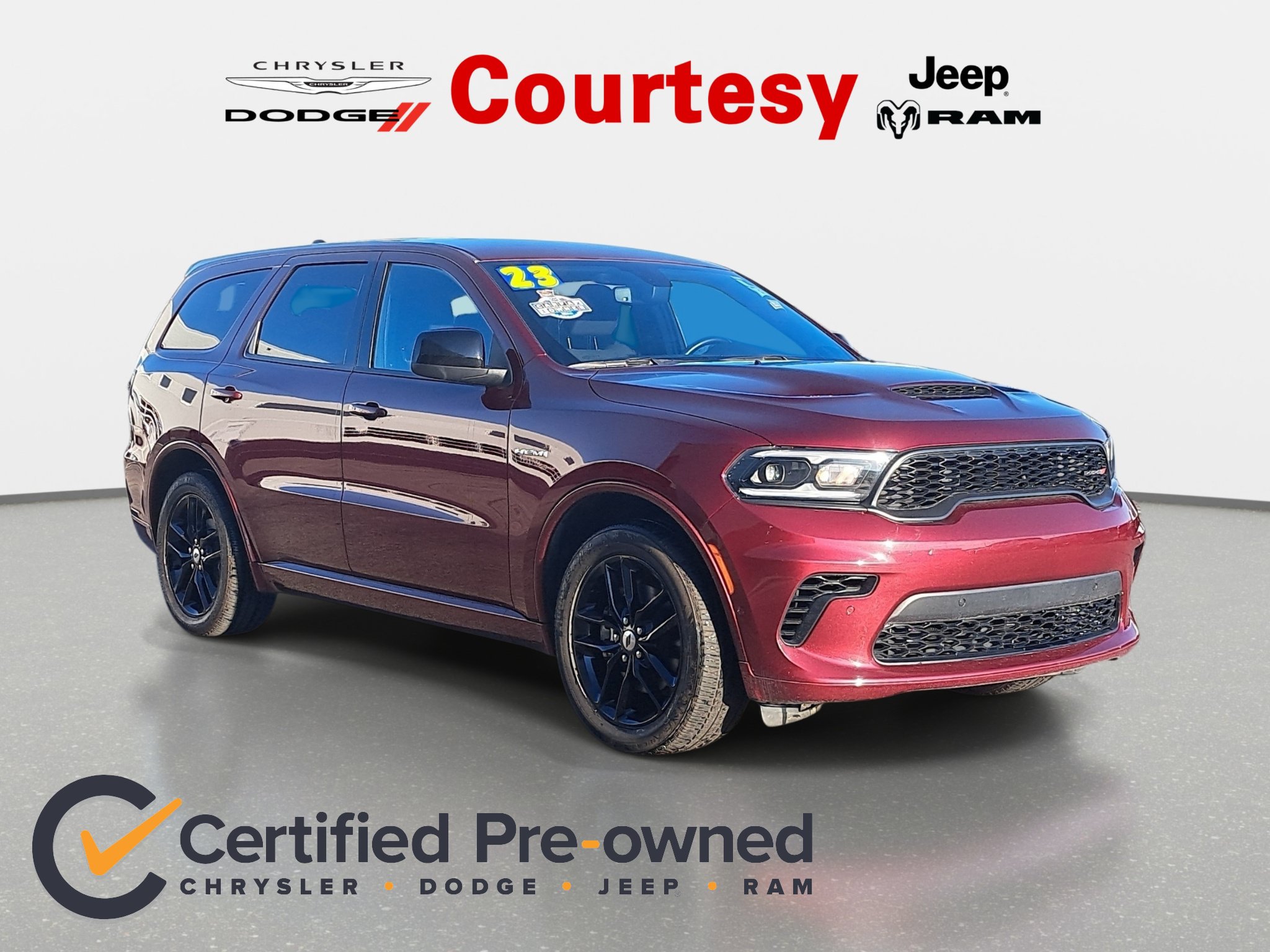 Certified 2023 Dodge Durango R/T w/ Trailer Tow Group IV AWD/4WD image 1