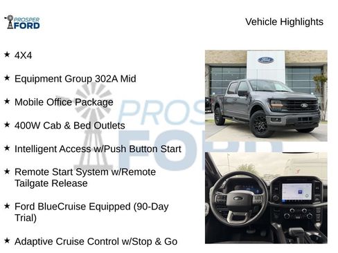 Used 2024 Ford F150 XLT w/ Equipment Group 302A MID AWD/4WD image 5