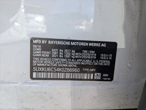 Used 2019 BMW X6 xDrive50i w/ M Sport Package image 21