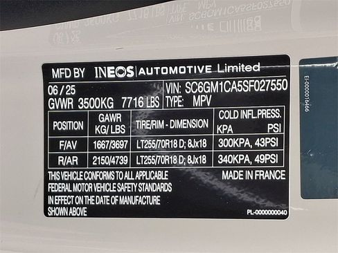 New 2025 INEOS Grenadier Fieldmaster Edition image 10