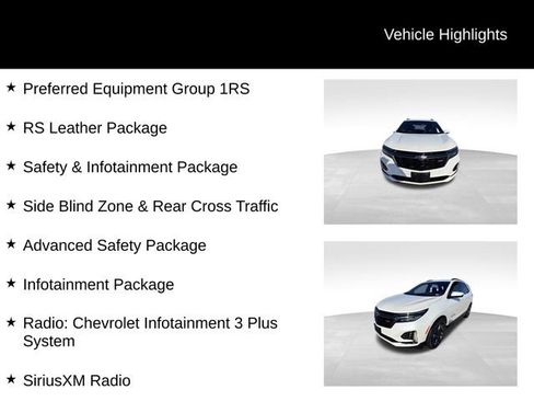Certified 2023 Chevrolet Equinox RS w/ RS Leather Package image 13