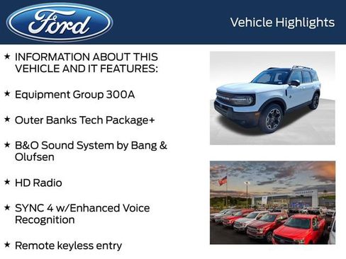 New 2025 Ford Bronco Sport Outer Banks w/ Outer Banks Tech Package+ image 4