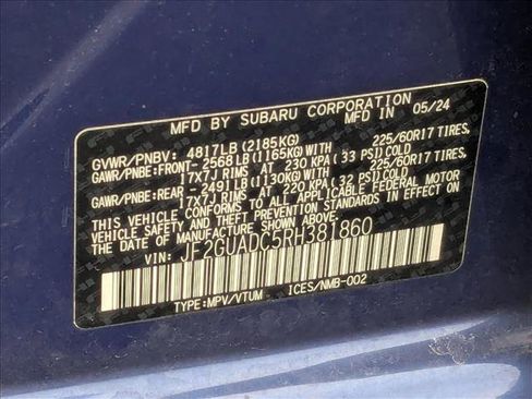 Used 2024 Subaru Crosstrek 2.0i Premium image 14