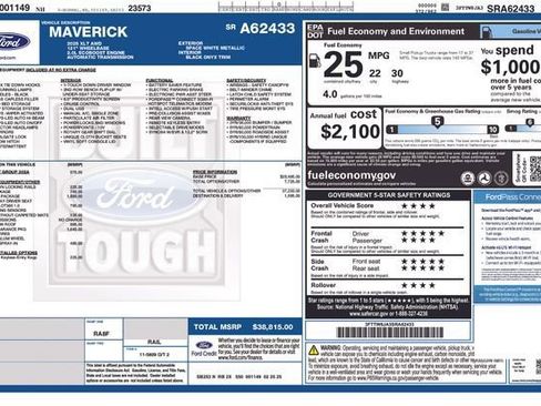 Used 2025 Ford Maverick XLT w/ XLT Luxury Package image 14