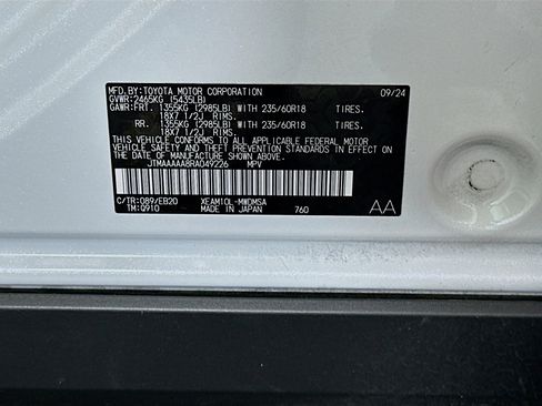 Used 2024 Toyota bZ4X XLE image 12