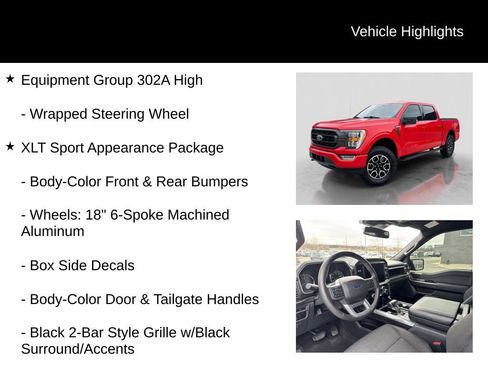 Used 2023 Ford F150 XLT w/ Equipment Group 302A High image 16