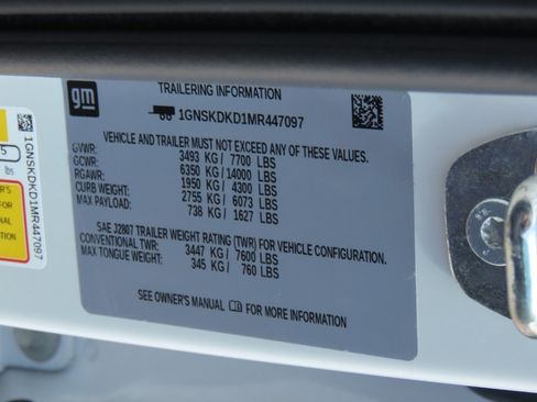 Used 2021 Chevrolet Suburban Z71 AWD/4WD image 34
