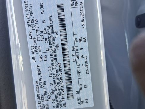 Used 2023 Ford F150 Tremor w/ Trailer Tow Package image 29