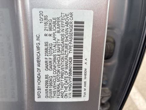 Used 2021 Honda Accord EX-L image 25