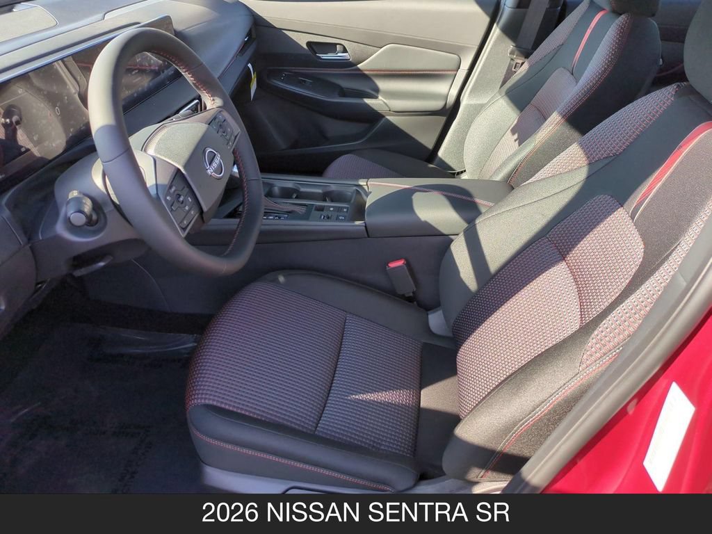 New 2026 Nissan Sentra SR w/ Floor Mat Package FWD image 14