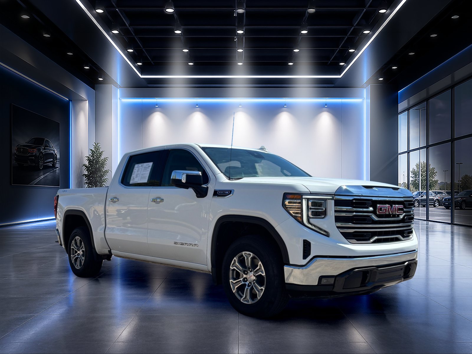 Used 2024 GMC Sierra 1500 SLT AWD/4WD image 2