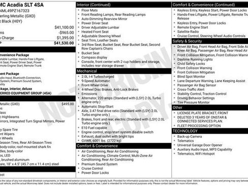 Used 2023 GMC Acadia SLT image 4