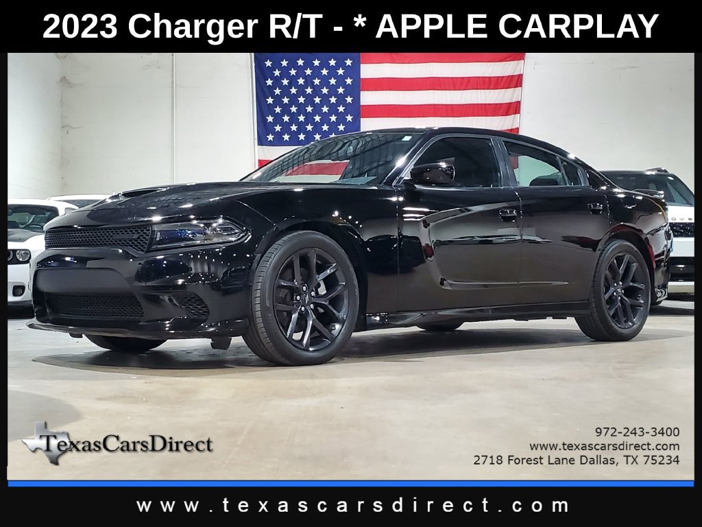 Used 2023 Dodge Charger R/T w/ Blacktop Package RWD 360° Tour