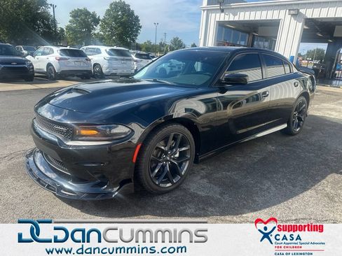 Used 2021 Dodge Charger R/T w/ Blacktop Package RWD image 1