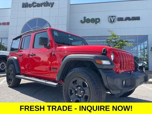 Used 2021 Jeep Wrangler Unlimited Sport AWD/4WD image 1