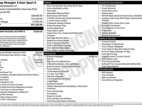 Used 2025 Jeep Wrangler Unlimited Sport AWD/4WD image 23