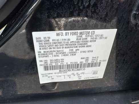 Used 2020 Ford EcoSport SE w/ SE Convenience Package AWD/4WD image 26