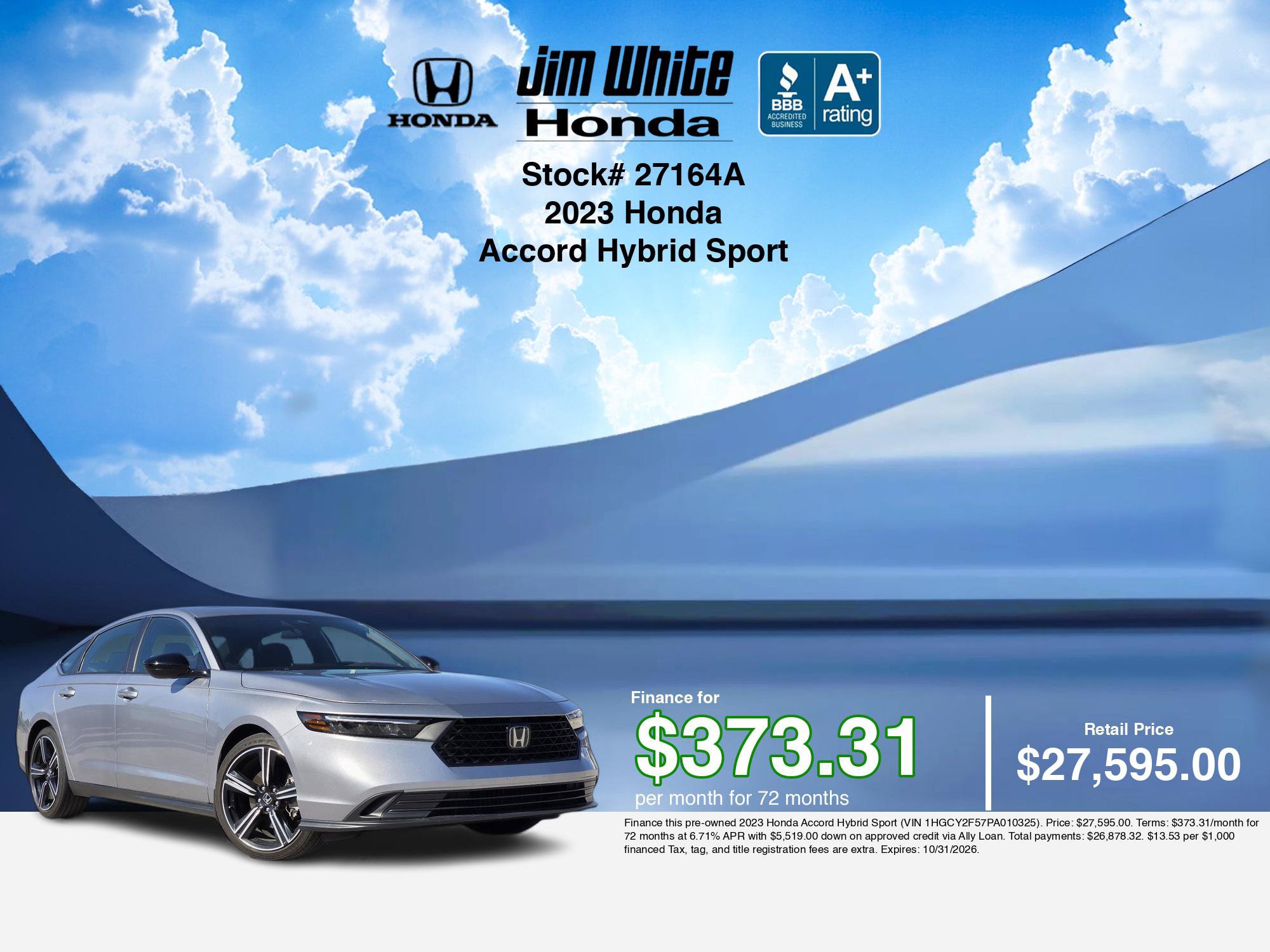 Used 2023 Honda Accord Sport image 5