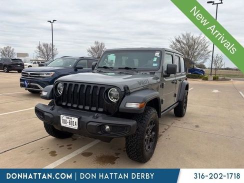 Used 2021 Jeep Wrangler Unlimited Sport image 1
