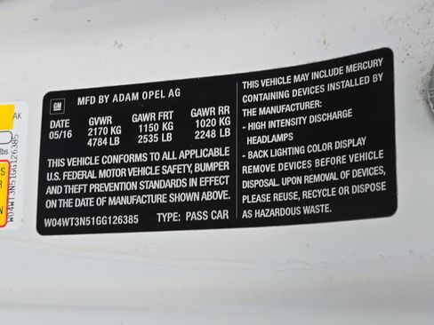 Used 2016 Buick Cascada Premium image 35