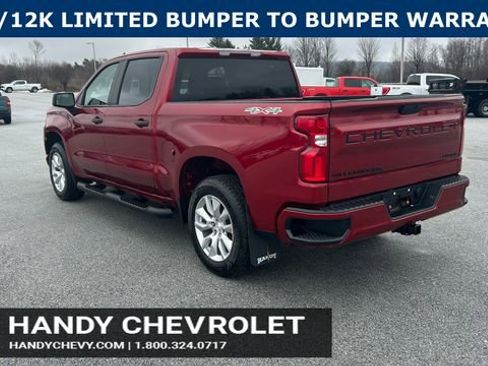 Certified 2022 Chevrolet Silverado 1500 Custom w/ LPO, Dark Essentials Package image 5