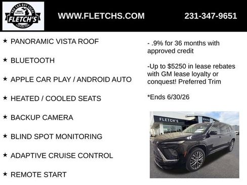 New 2026 Buick Enclave Avenir w/ Super Cruise Package AWD/4WD image 2
