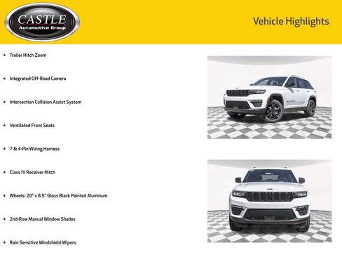 New 2025 Jeep Grand Cherokee Limited w/ Luxury Tech Group II image 10