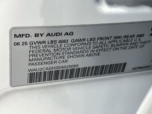 New 2025 Audi A6 e-tron Premium Plus image 26