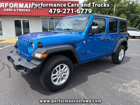 Used 2021 Jeep Wrangler Unlimited Sport AWD/4WD image 1