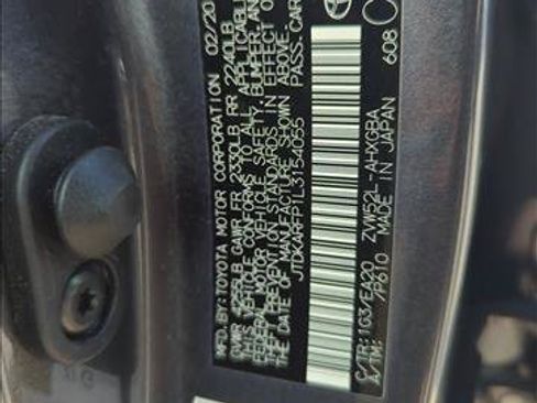 Certified 2020 Toyota Prius Prime Limited FWD image 27