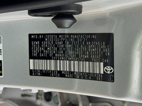 Used 2021 Toyota Corolla SE image 38