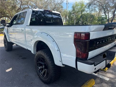 Used 2021 Ford F350 Platinum w/ Snow Plow Prep Package image 7