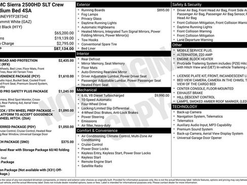 New 2026 GMC Sierra 2500 SLT AWD/4WD image 17