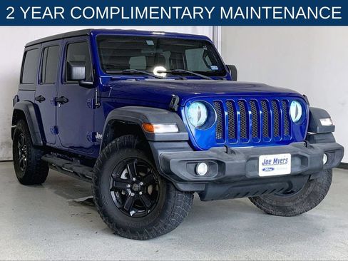 Used 2018 Jeep Wrangler Unlimited Sport S AWD/4WD image 1