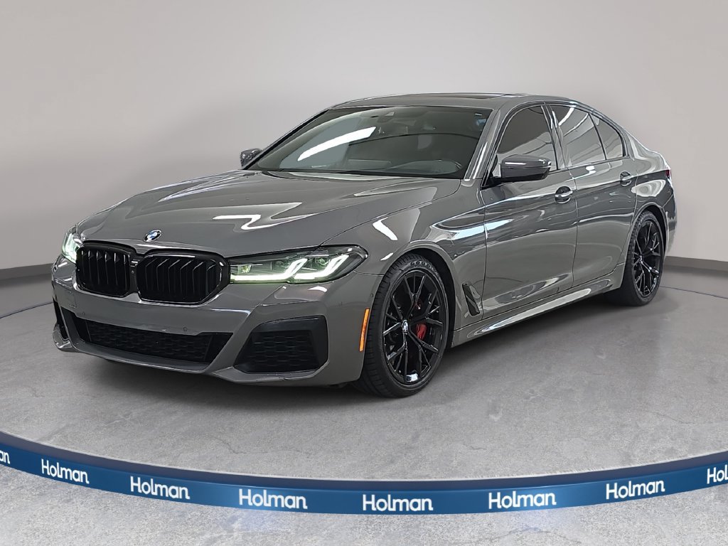 Used 2021 BMW M550i xDrive w/ Dynamic Handling Package AWD/4WD image 1