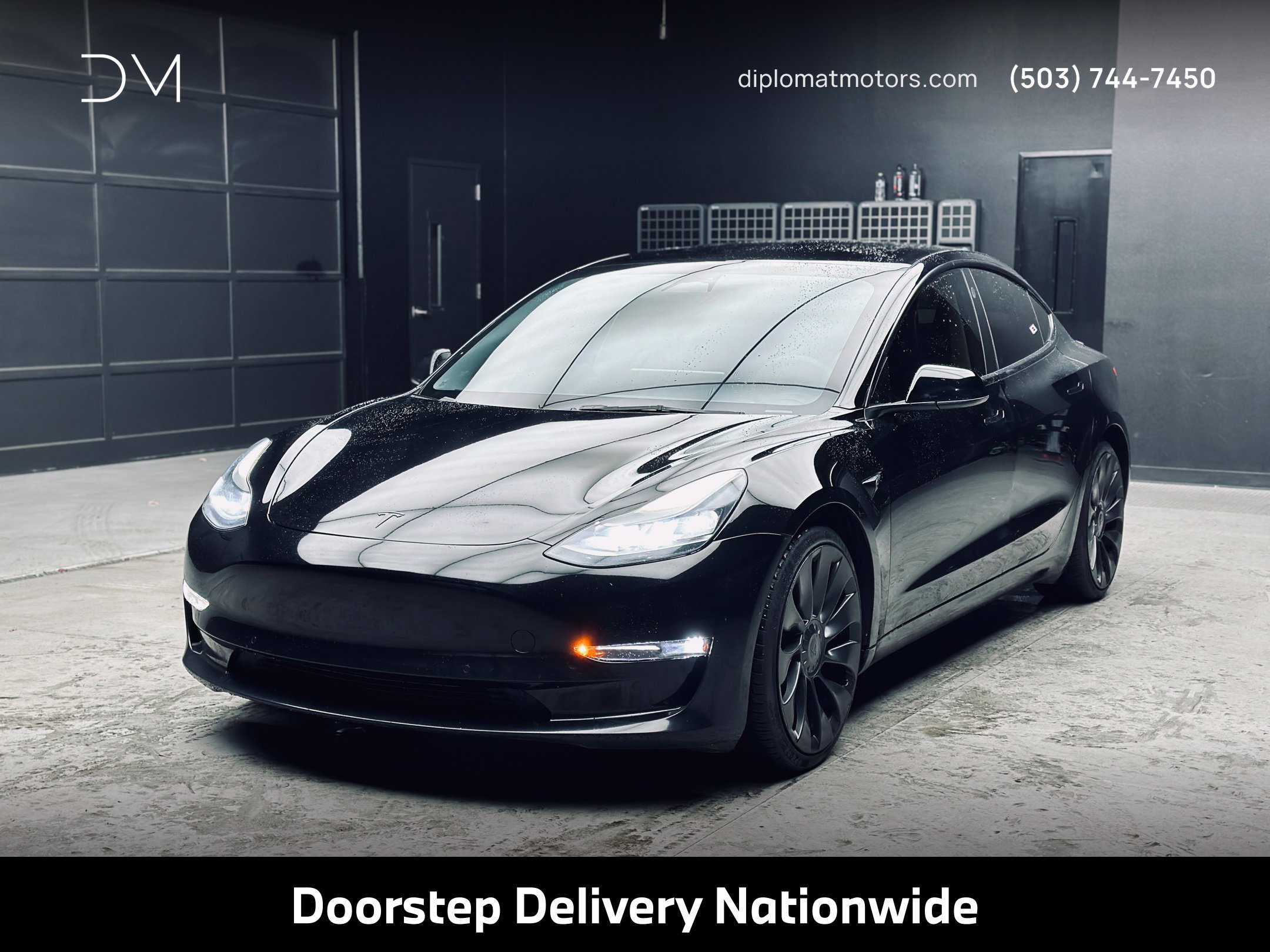 Used 2022 Tesla Model 3 Performance AWD/4WD image 1