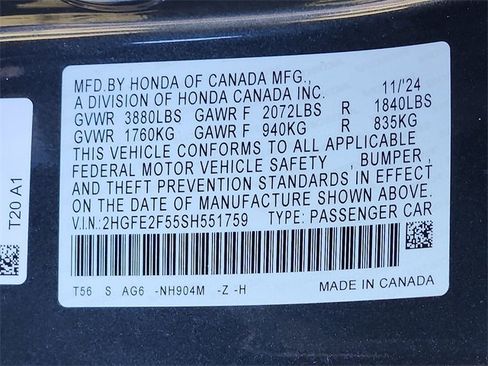 Used 2025 Honda Civic Sport image 27