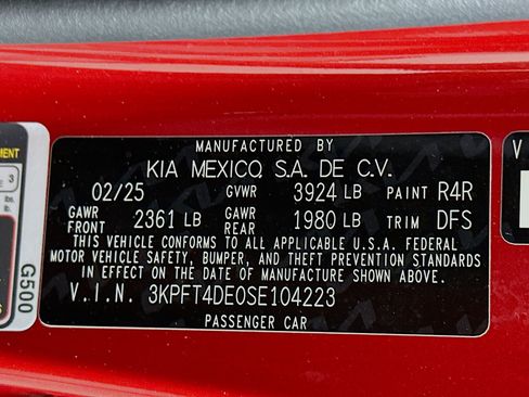 Used 2025 Kia K4 FWD image 12