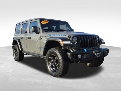 Used 2021 Jeep Wrangler Unlimited Rubicon 4xe w/ Cold Weather Group image 1
