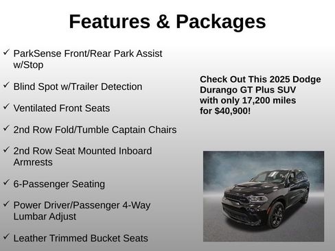 Used 2025 Dodge Durango GT AWD/4WD image 21